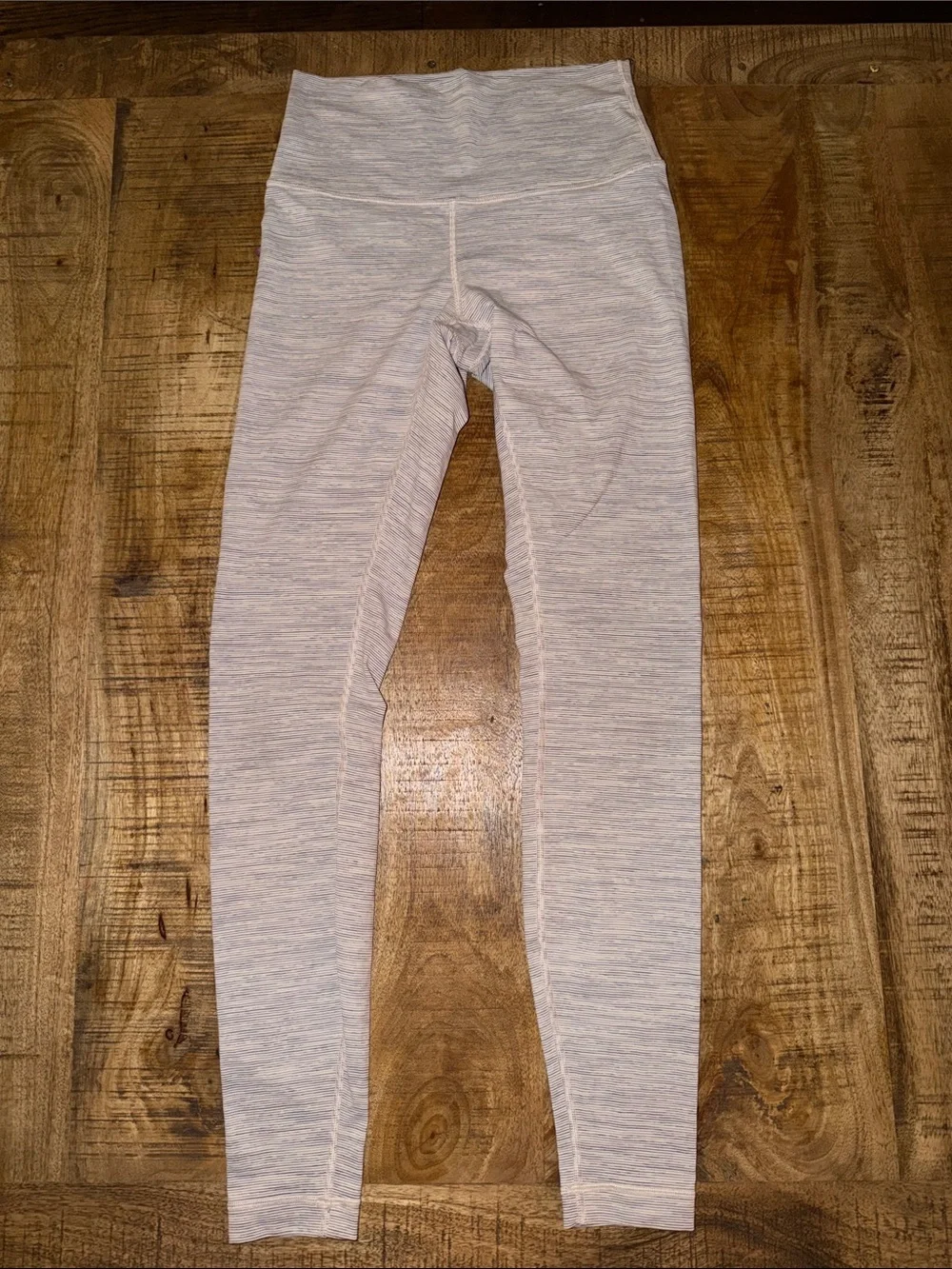 lululemon athletica Light Heather Gray High-Waist Leggings
